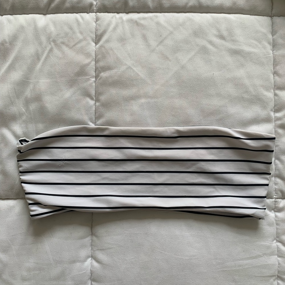 Zaful Strapless Tube Bikini Top